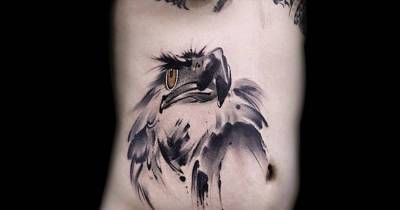 Chinese Tattoo Artist Creates Amazing Tattoos That Looks Like Beautiful Water Color Paintings