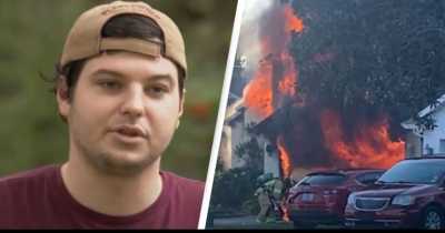 Amazon Delivery Driver In Florida Ran Into Burning House To Rescue Elderly Man