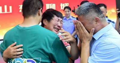 Emotional Moment Man Reunites With Kidnapped Son After Spending 24 Years Searching For Him