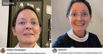 Nun, 55 Goes Viral on TikTok After Revealing Her Skincare Routine