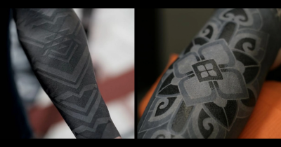 Black On Black Tattoos Created By True Masters Of The Craft