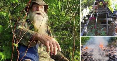 Tech Billionaire Give $180,000 To Ousted Hermit To Rebuild Cabin That Was Destroyed By Fire