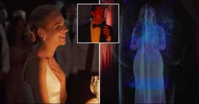 Bride Blown Away As Bridesmaid Who Couldn’t Make Wedding Appears As Hologram