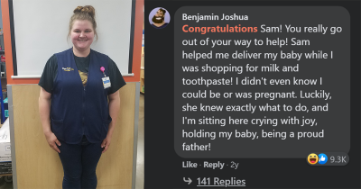 Walmart Employee Sam Won Cashier Of The Week & Also The Internet