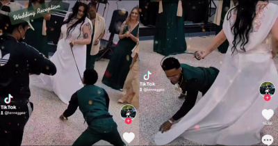 Black Groom Speaks Up After A Video Of White Bride Leading Him By Leash Sparks Intense Backlash