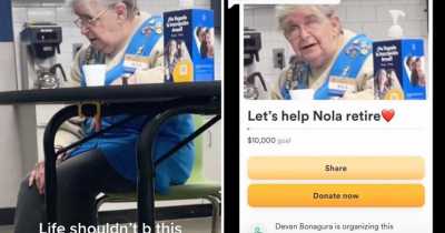 TikToker Raises Almost $170,000 For Elderly Walmart Worker For Her To Retire From Role