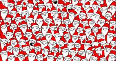 Christmas-Themed Optical Illusion Tests Eyesight With 7 Hidden Items In Snap