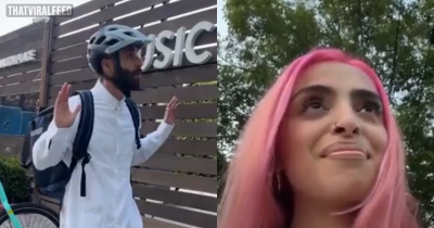 Delivery Guy Holds Food Hostage Until Customers Hear Him Rap