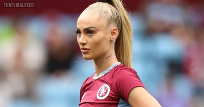 Alisha Lehmann's "WET LOOK" Aston Villa Kit Causes Wardrobe Malfunction