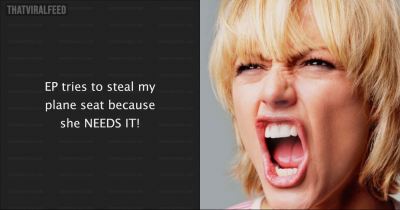 Entitled Karen Demands Teenager Give Up Business Class Seat On Plane