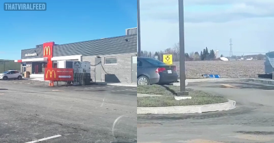 People Claim McDonald’s Knows Something We Don’t After Opening Store In Middle Of Nowhere Without Electricity
