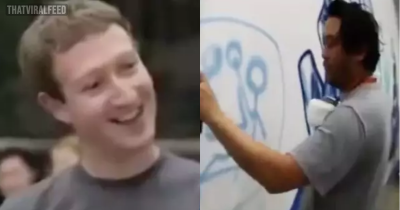 Artist Made Incredible Decision When He Was Offered Choice Of Payment For Painting Facebook's Headquarters