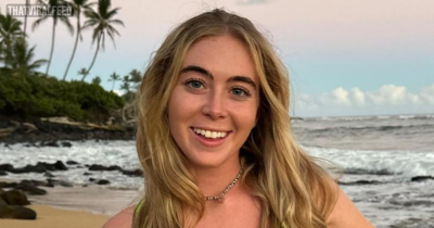 Grace Charis Sizzles In Tiny Swimsuit As She Takes A Break From Golf To Soak Up The Sun On Vacation