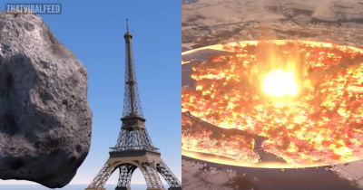 Shocking Simulation Shows The Devastating Impact If Real Known Asteroids Ever Hit Earth