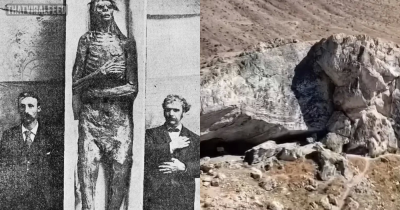 Mystery Behind ‘9-Foot-Tall People’ Archaeologists Say They Discovered In Nevada Cave