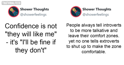 52 Shower Thoughts That Make A Lot Of Sense