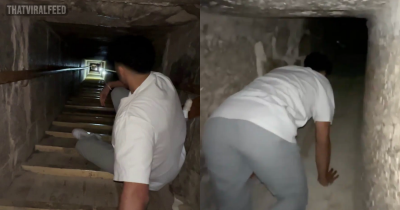 Footage Capturing Rare Glimpse Inside Egypt Pyramids Has People Feeling Uncomfortable