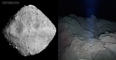 Incredibly Clear Picture Taken Of Asteroid In Space Has People Creeped Out For Same Reason