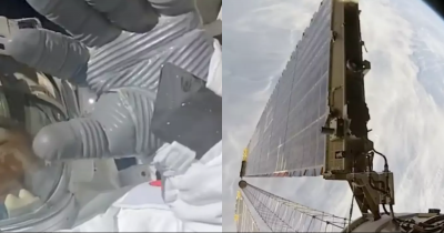 Astronaut Waves And Turns His Camera To Disprove The Flat Earth Theory For Good
