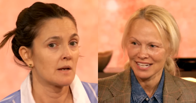Drew Barrymore Joins Pamela Anderson In Going Makeup-Free And Ditching Hair Extensions On Camera