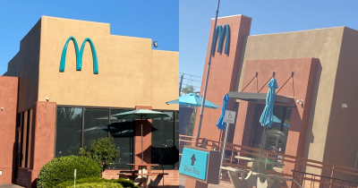 The Real Reason Behind The World’s Only McDonald’s With Blue Arches
