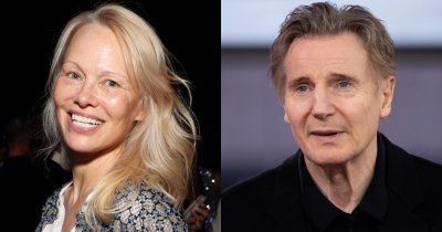 Pamela Anderson Reacts To Liam Neeson's 'Madly In Love' Confession After Filming Together