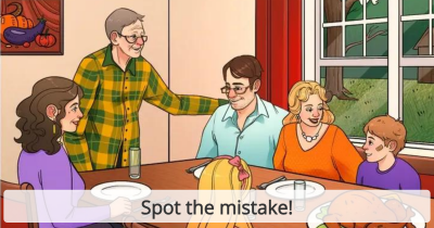 Can You Spot The Mistake In This Family’s Dining Table Picture?