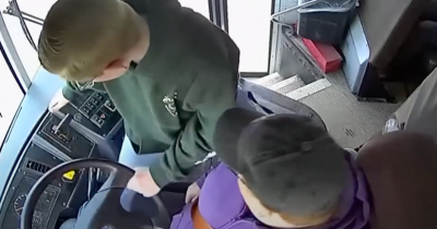 Heroic 13-Year-Old Stops Runaway School Bus After Driver Passes Out In Dramatic Video