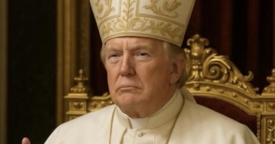 Trump Blasted For Posting 'Blasphemous' Image Shortly After Pope Francis' Funeral
