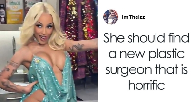 Doja Cat Suffers Plastic Surgery Mishap On The Red Carpet And Asks Fans Not To Notice